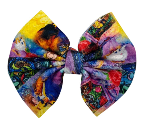 Tale as Old as Time 5” Hair Bow