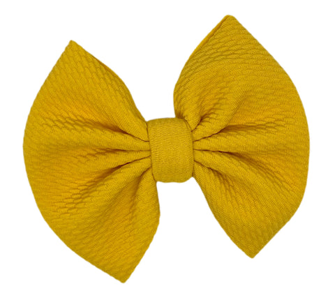 Yellow 5” Hair Bow