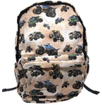 Monster Truck Toddler Backpack