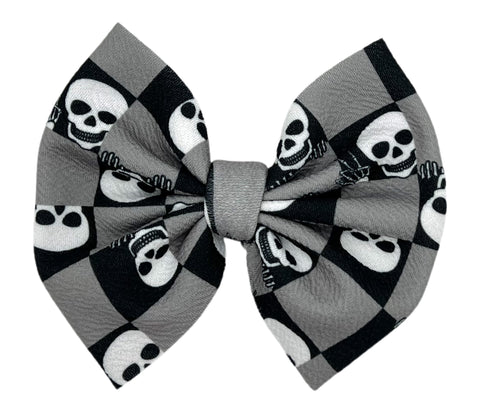 Skelly Glow 5” Hair Bow
