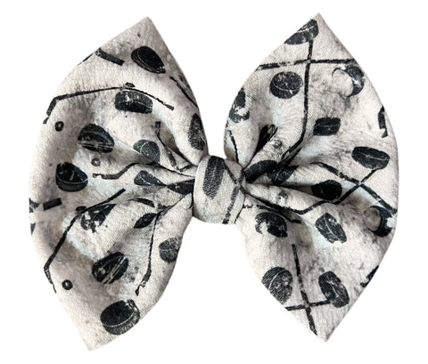 Hockey 3.0 5” Hair Bow